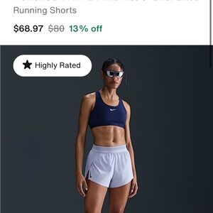 Nike Women's aeroswift Running Shorts